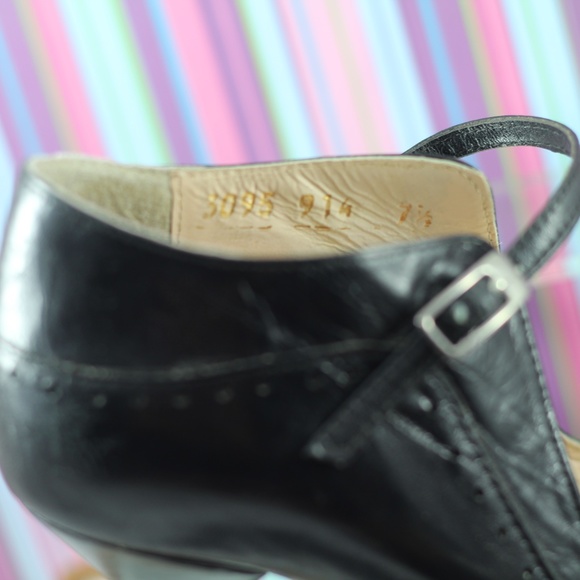 Bandolino Black Leather Heels - Picture 13 of 16